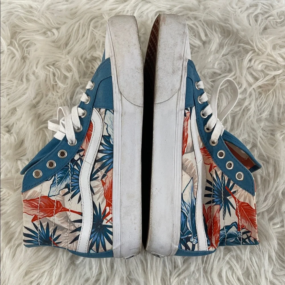 VANS Sk8-Hi Tropical High Top Sneakers Unisex Size 10 - Picture 7 of 11